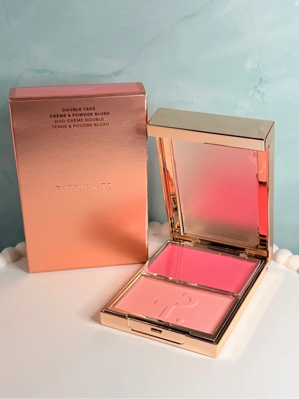 Patrick Ta Major Headlines Double-Take Crème & Powder Blush Duo - Just Enough-